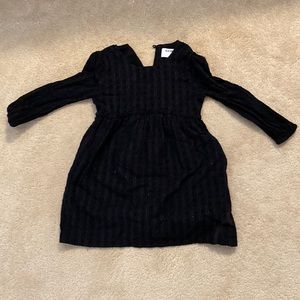 Old Navy black dress w/silver lines